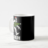 Bruh Bigfoot Christmas Funny Christmas Tree Xmas S Kaffeetasse (Vorderseite Links)