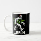 Bruh Bigfoot Christmas Funny Christmas Tree Xmas S Kaffeetasse (Links)