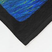 Bruh Bigfoot Schneemann Sternennacht Weihnachten X Fleecedecke (Ecke)