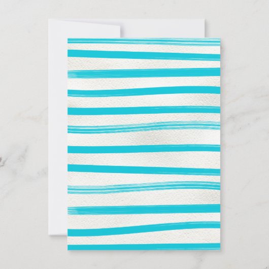 Bruh Birthday Pool Party Einladung (Rückseite)