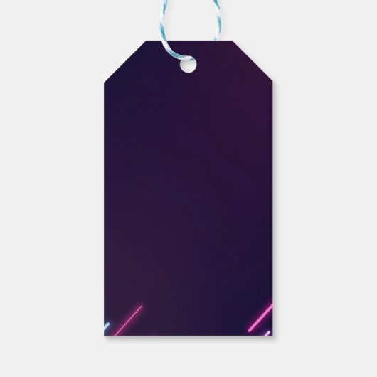 Bruh, bist du da? Neon Arcade Video Games Boy Birt Geschenkanhänger (Rückseite)