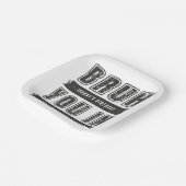 Bruh, bist du da? Pool Party Teen Boy Geburtstag Pappteller (Gewinkelt)