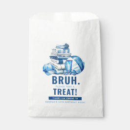 BRUH. Blue Pool Boy Geburtstag Vielen Dank Geschenktütchen