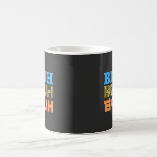 BRUH Bold Typografy Design Kaffeetasse (Mittel)