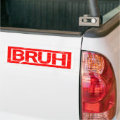 Bruh Briefmarke Autoaufkleber (Auf Lkw)