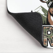 Bruh Camo Deer Hunting Camouflage Elk Buck Funny Y Mousepad (Ecke)