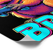 Bruh Capybara Funny Video Games Capybaras Poster (Ecke)