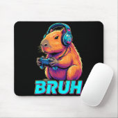 Bruh Capybara Lustige Videospiele Capybaras Mousepad (Mit Mouse)