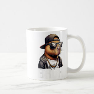 Bruh Capybara Sungles Boys Mens Funny Capybara Lov Kaffeetasse