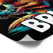 Bruh Capybaras Funny Video Games Capybara Poster (Ecke)