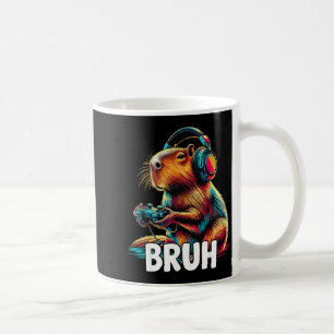 Bruh Capybaras Lustige Videospiele Capybara Kaffeetasse