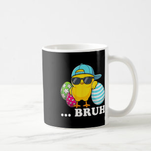 Bruh Chick Dabbing Happy Easter Day Eggs Boys Girl Kaffeetasse