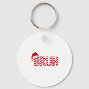 Bruh Christmas Candy Cane für Teen Boys Funny Xmas Schlüsselanhänger