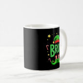 Bruh Christmas Elf Funny Xmas Kids Boys Christmas  Kaffeetasse (VorderseiteRechts)