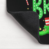 Bruh Christmas Elf Funny Xmas Kids Boys Christmas Mousepad (Ecke)