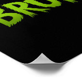 Bruh Christmas Kids Teens Boys Funny Christmas Hum Poster (Ecke)