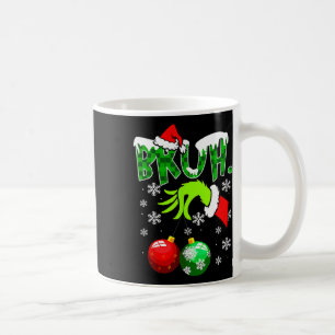 Bruh Christmas Kids Xmas Teens Boys Funny Christma Kaffeetasse