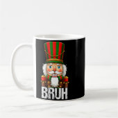 Bruh Christmas Nutcracker Santa Claus Holiday Xmas Kaffeetasse (Links)