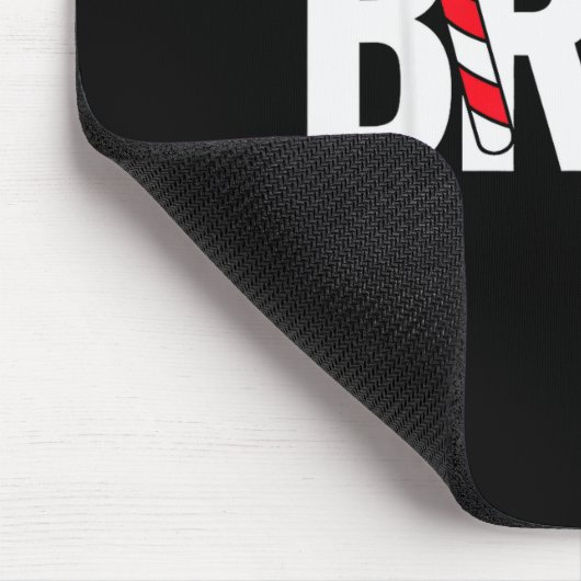 Bruh Christmas Santa Happy Christmas Family Xmas C Mousepad (Ecke)