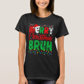 Bruh Christmas Shirt Kids Xmas Men Teen Boys Funny (Vorderseite)