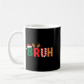 Bruh Christmas Shirt Teens Boys Xmas Kids Funny Ch Kaffeetasse (Links)