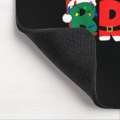 Bruh Christmas Shirt Teens Boys Xmas Kids Funny Ch Mousepad (Ecke)