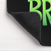 Bruh Christmas Weihnachtsmannmütze Mousepad (Ecke)