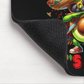 Bruh Dab Avocado Poncho Lasse Fiesta Kids Boys Cin Mousepad (Ecke)