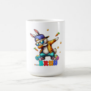 Bruh Dab Häschen Ostern Lustig Kaffeetasse