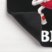 Bruh Dabbing Herz Lustig Kinder Jungen Männer Vale Mousepad (Ecke)