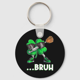Bruh Dabbing Kleeblatt Sell St Patricks Day Men Bo Schlüsselanhänger