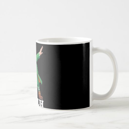 Bruh Dabbing Leprechaun Lustiger Männer Kinder Jun Kaffeetasse (Rechts)