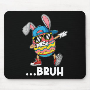 Bruh Dabbing Ostern Ei Hase Cute Dab Tanz Jungen  Mousepad