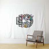 Bruh Dabbing Rabbit Ostereier Dab Boys Girls Wandteppich (Beispiel (Horizontal))