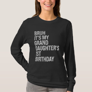 Bruh, das ist die 1. Geburtstagskrone meiner Großt T-Shirt