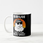 Bruh, das ist ein Boo-Sheet Ghost Halloween Men Kaffeetasse (Links)