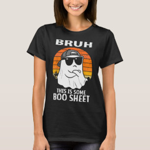 Bruh, das ist ein Boo-Sheet Ghost Halloween Men T-Shirt