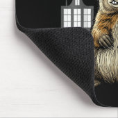 Bruh Das Murmeltier Waldmurmeltier Murmeltiertag L Mousepad (Ecke)