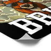 Bruh Deer 67 Funny Deer Hunting Camo Hat Youth Tee Poster (Ecke)