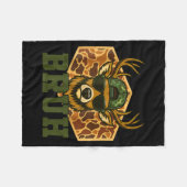 Bruh Deer Funny Deer Hunting Camo Hat Youth Teens  Fleecedecke (Vorderseite (Horizontal))