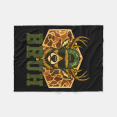 Bruh Deer Funny Deer Hunting Camo Hat Youth Teens  Fleecedecke (Vorderseite (Horizontal))