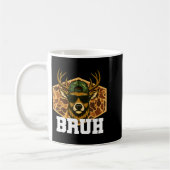 Bruh Deer Funny Deer Hunting Camo Hat Youth Teens Kaffeetasse (Links)