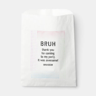 BRUH DICH IN Teenager-Jungen Geburtstag Video-Spie Geschenktütchen