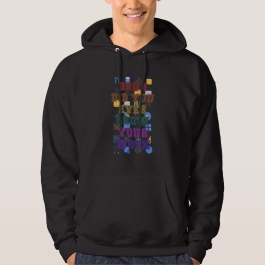 Bruh Did You Even Show Your Work Math Teacher Ap Hoodie (Vorderseite)
