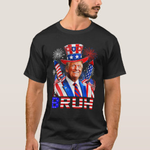 BRUH Donald Trump Patriotic Feuerwerk 4. Juli F T-Shirt