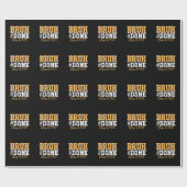 Bruh Done Class of 2025 Abschluss Graduate Geschenkpapier (Flach)