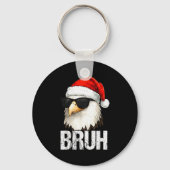 Bruh Eagle Christmas Funny Xmas For Mens Boys Schlüsselanhänger (Vorderseite)