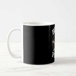 Bruh ein Pirat fauler Piratenschädel-Kostüm Hallow Kaffeetasse