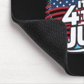 Bruh es ist 4. Juli Funny Cool 4. Juli Fl Mousepad (Ecke)
