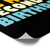 Bruh, es ist mein zweitjähriges, sonniges zweijähr poster (Ecke)